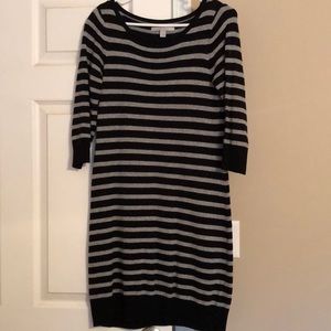 Old navy black and gray sweater dress